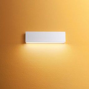 Applique moderno Linea Light Group BOX W1 MONO EMISSION 8772 LED 14W alluminio lampada parete