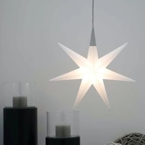 8 Seasons Star Kronleuchter SHINING GLORY STAR 55 32048L LED IP44 Polyethylen