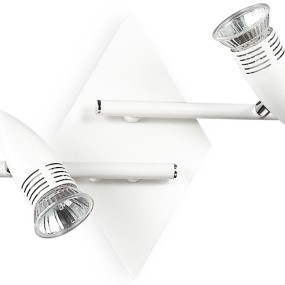 Ideal Lux Deckenstrahler ALFA 122731 weiß GU10 LED moderner Spot