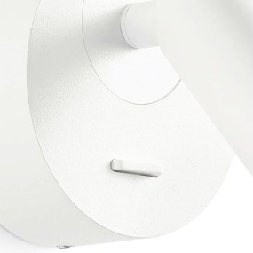 Applique led Ideal Lux BEAN 260600 bianco lampada parete orientabile