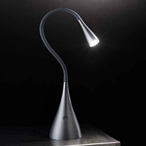 Abat-jour moderna Perenz SNAKE 5912 GR LED flessibile dimmerabile touch lampada scrivania