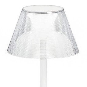 Ideal Lux LOLITA LED IP54 250281 lampe de table d'extérieur tactile dimmable en métal blanc