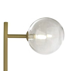 Abat-jour Illuminando BOLLE LU 1 OR G9 LED lampe de table classique sphère en verre