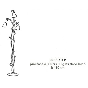 Stehlampe LM-3850 E14 LED klassisches