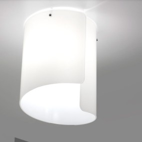 Plafoniera moderna Selene Illuminazione PAPIRO 0386 053 E27 LED vetro lampada soffitto