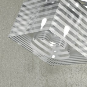 Binario moderno Top Light METROPOLITAN 1047 F2 G9 LED metallo vetro soffitto parete orientabile