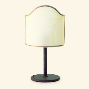 Abat-jour classica Lampadari Bartalini ALKI P lampada tavolo ottone E14 LED