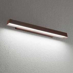 Applique esterno acciaio Linea Light LINGOTTO W IP65 15W LED 3000°K 2059LM lampada parete classica moderna