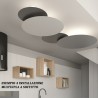 Plafoniera led Top Light DISK 1186 75 GX53 LED lampada soffitto parete moderna