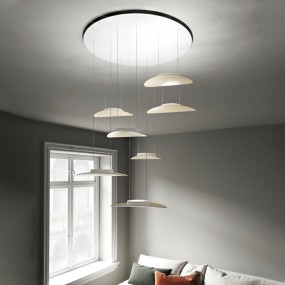 Plafoniera led PLANET 1169 S7 GX53 LED lampada soffitto moderna