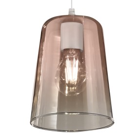 Lampadario classico Top Light SHADED 1164OS S8 T RA vetro lampada soffitto